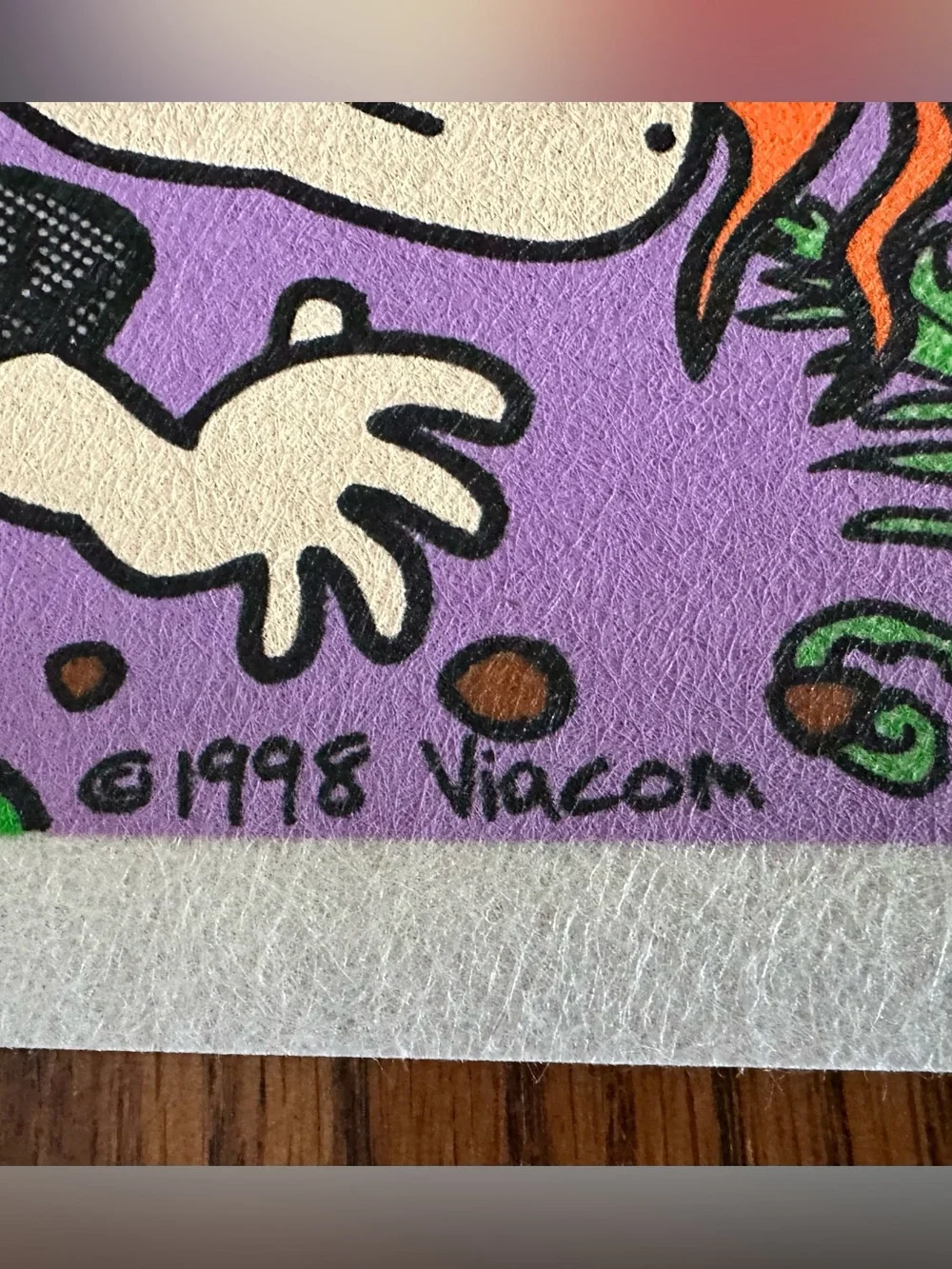 Vtg 1998 Rugrats Movie Chuckie Pennant – New Old Stock (NOS) Pristine Condition